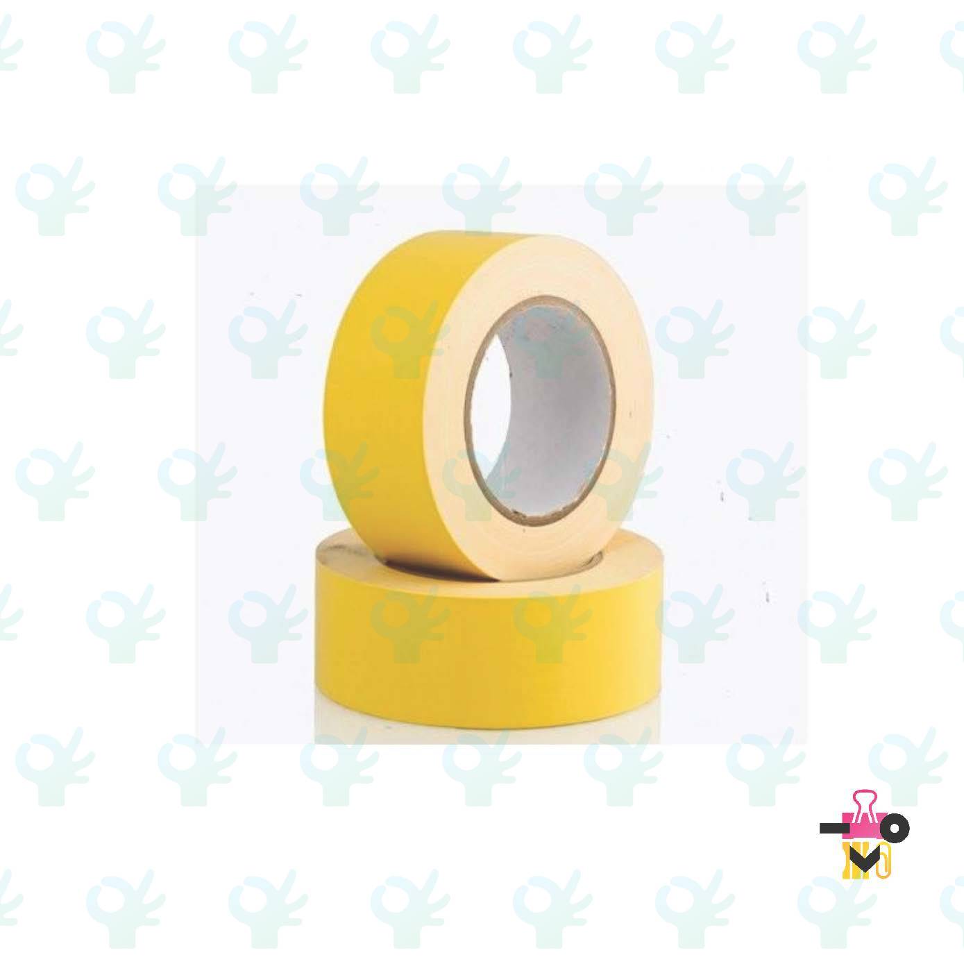 Color Cloth Adhesive Tape 12Y X 72MM (Yellow/Black/Red/Blue/Green/Silver/White)